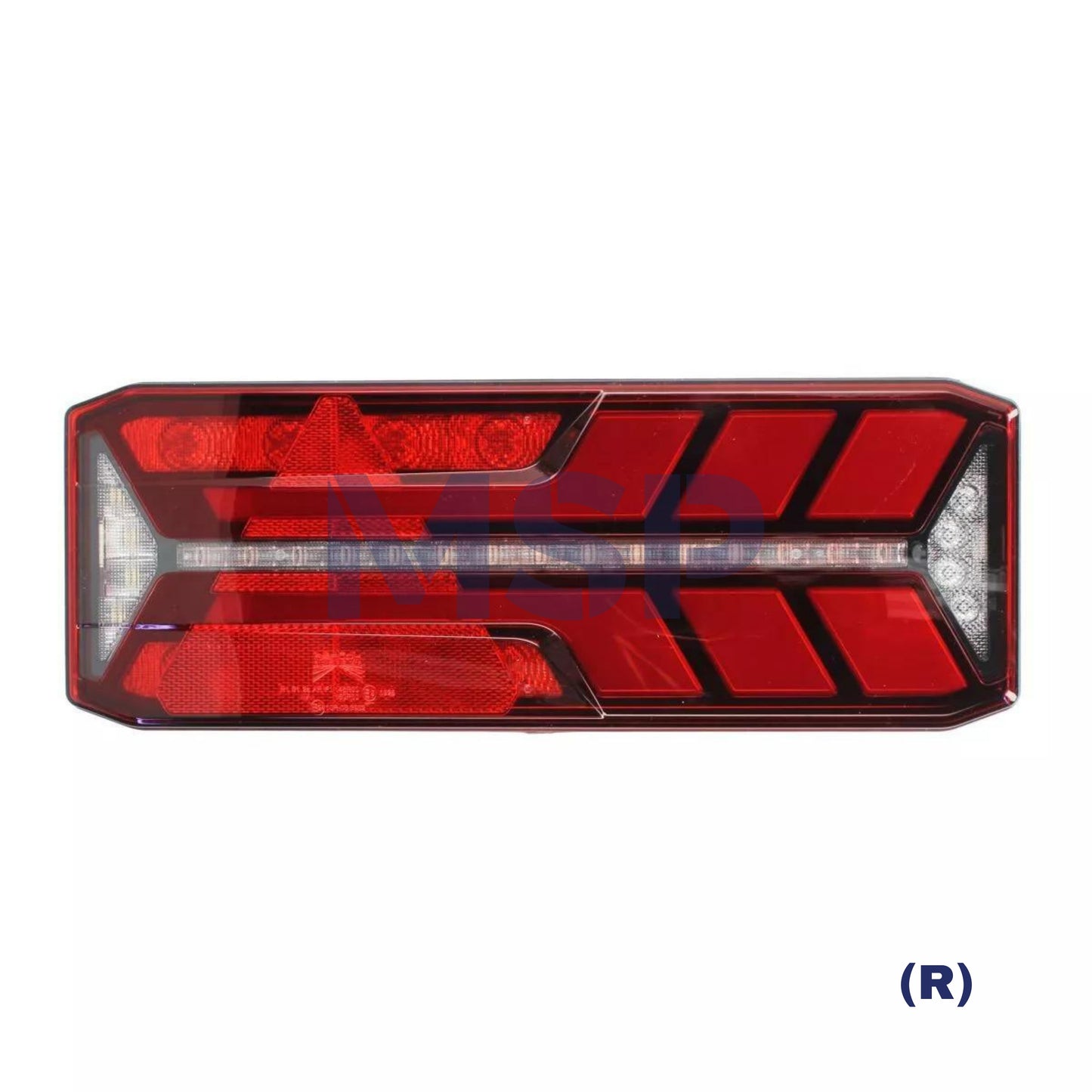 25-4122-017 / 011 Right 7 Pin - Rear Lamp Led / ECOLED-III / ASPOCK - MSP EXPORT