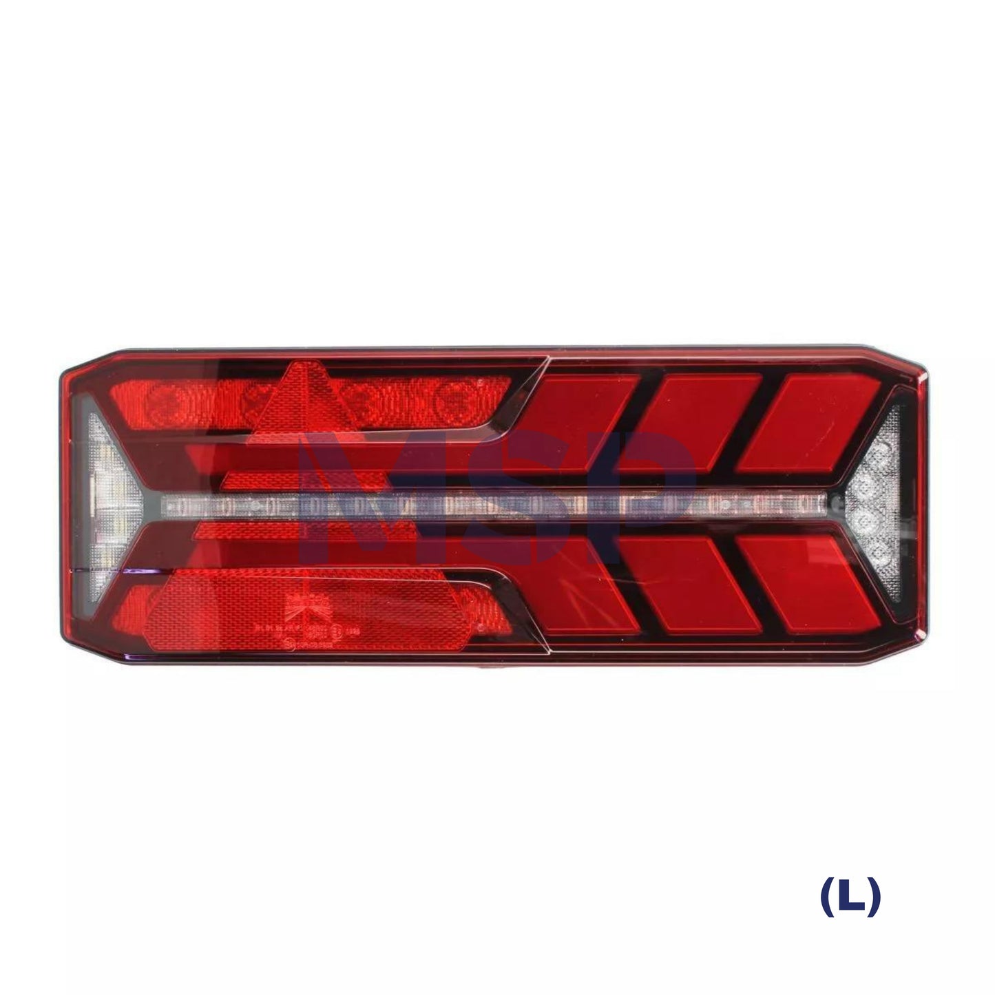 25-4123-017 / 011 Left 7 Pin - Rear Lamp Led  / ECOLED-III / ASPOCK - MSP EXPORT