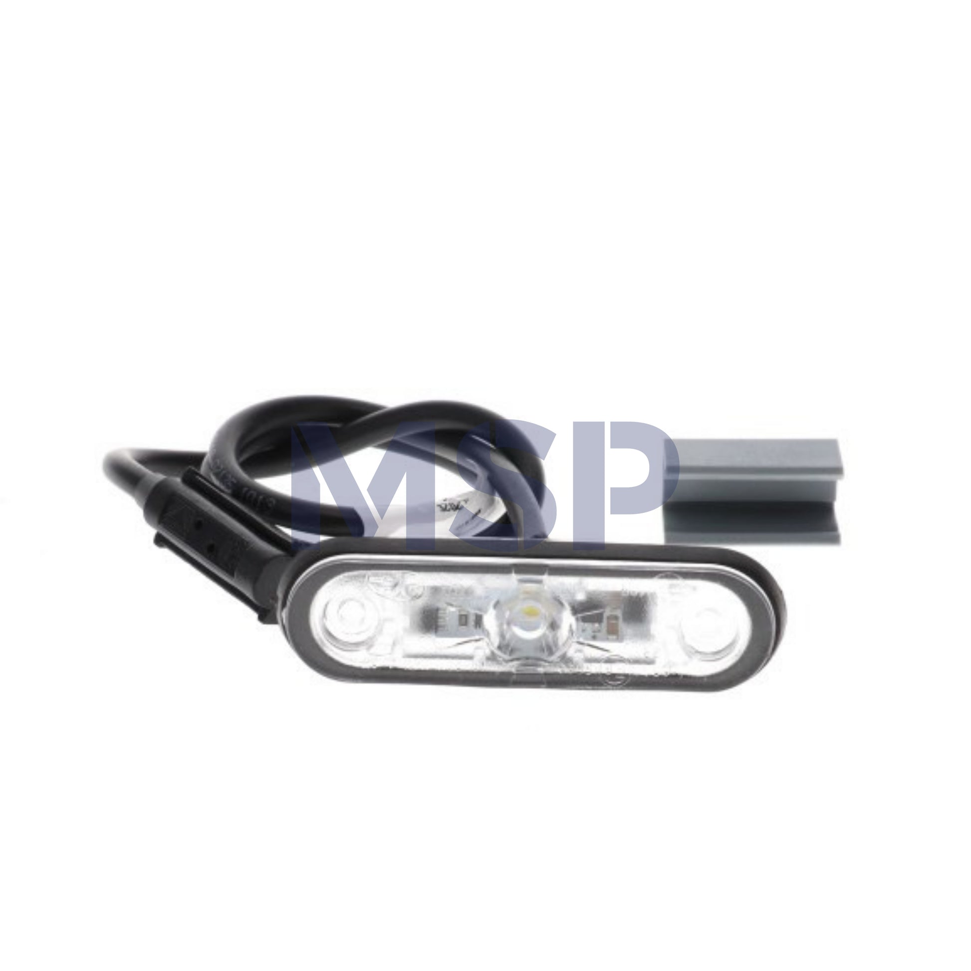 31-7104-007 / 004 White Led - P&R Connection - 0,5 m Cable / POSIPOINT-II LED / ASPOCK - MSP EXPORT