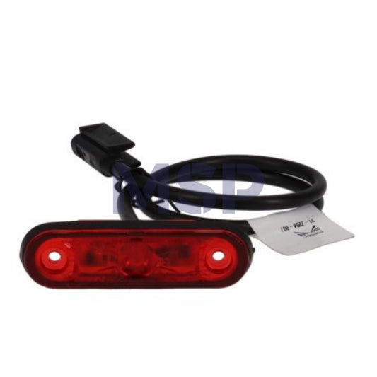 31-7204-007 / 004 Red Led- P&R Connection - 0,5 m Cable / POSIPOINT-II LED / ASPOCK - MSP EXPORT