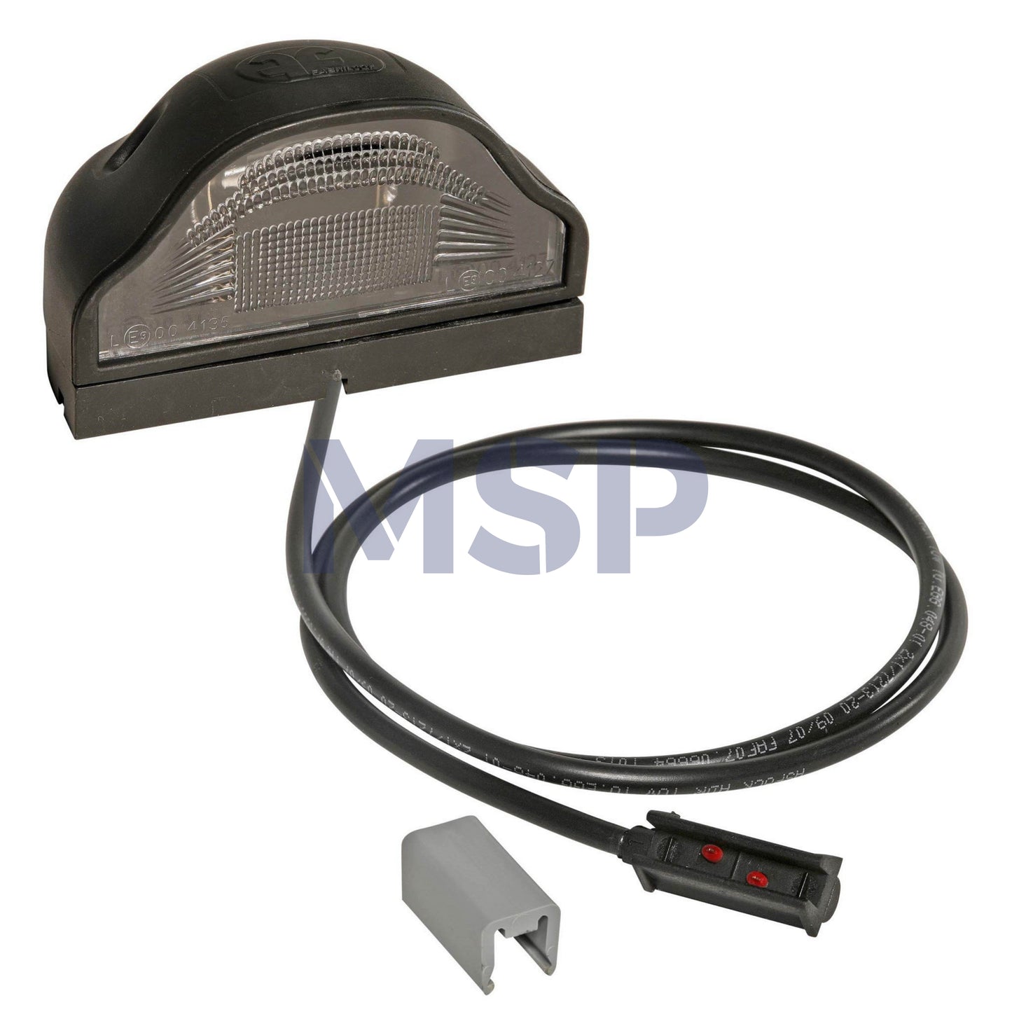 36-3004-047 / 044 Number Plate Lamp With 2,0 m Cable / REGPONT / ASPOCK - MSP EXPORT